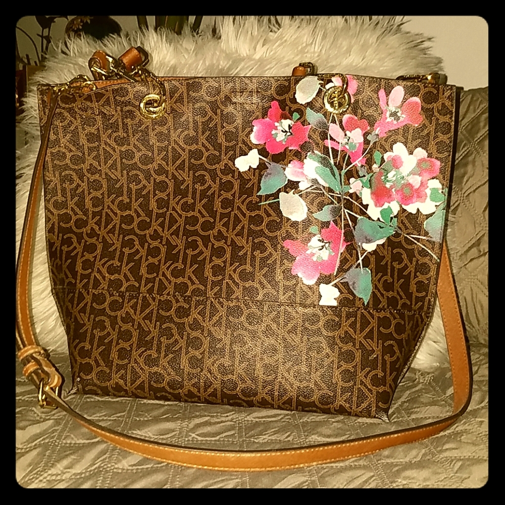 Calvin Klein purse 17"h x 13"w